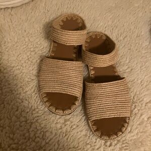Carrie Forbes Ahmed raffia sandals